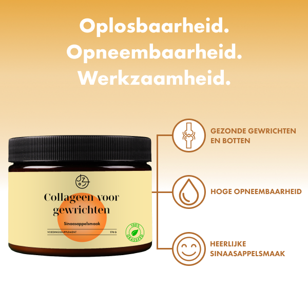Collageen voor gewrichten (sinaasappelsmaak)