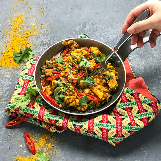 Dhal met tofoe