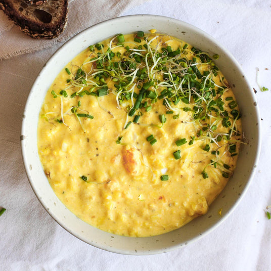 Eiersalade met kurkuma