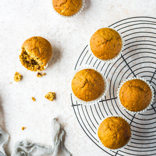 Muffins met pindakaas