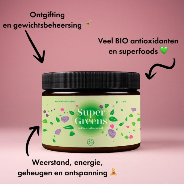 Greens complex met bosvruchtensmaak