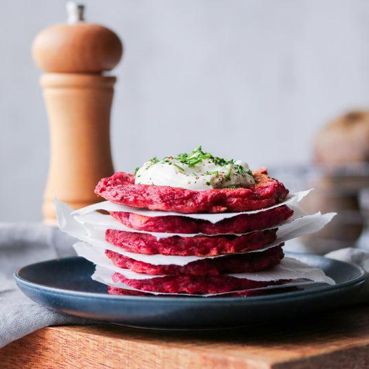 Pannenkoekjes met bieten