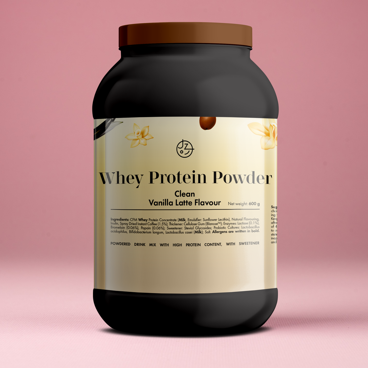 Weiproteïne met vanille latte smaak ☕