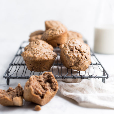 Ontbijtmuffins met banaan