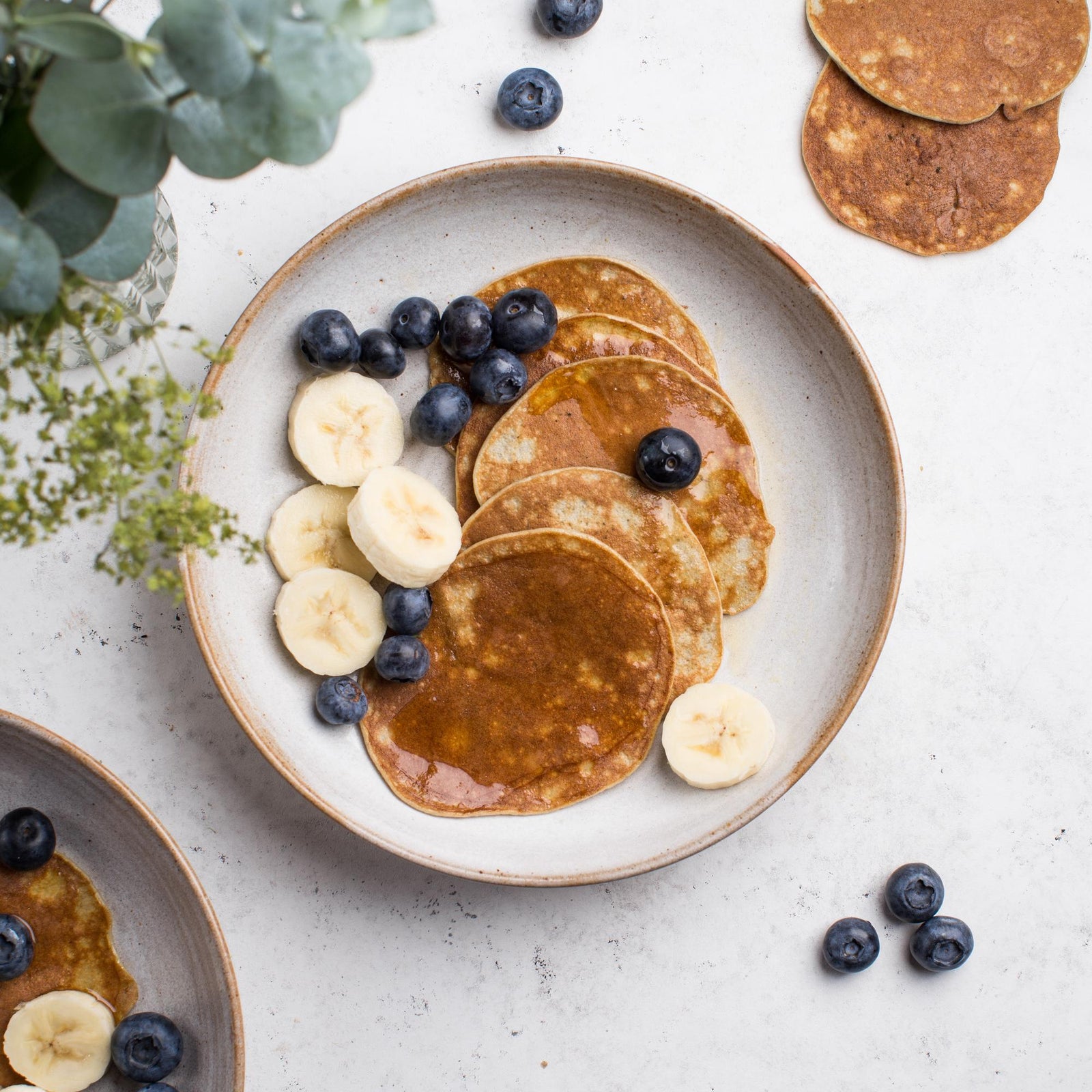 Bananenpannenkoeken zonder bloem en melk