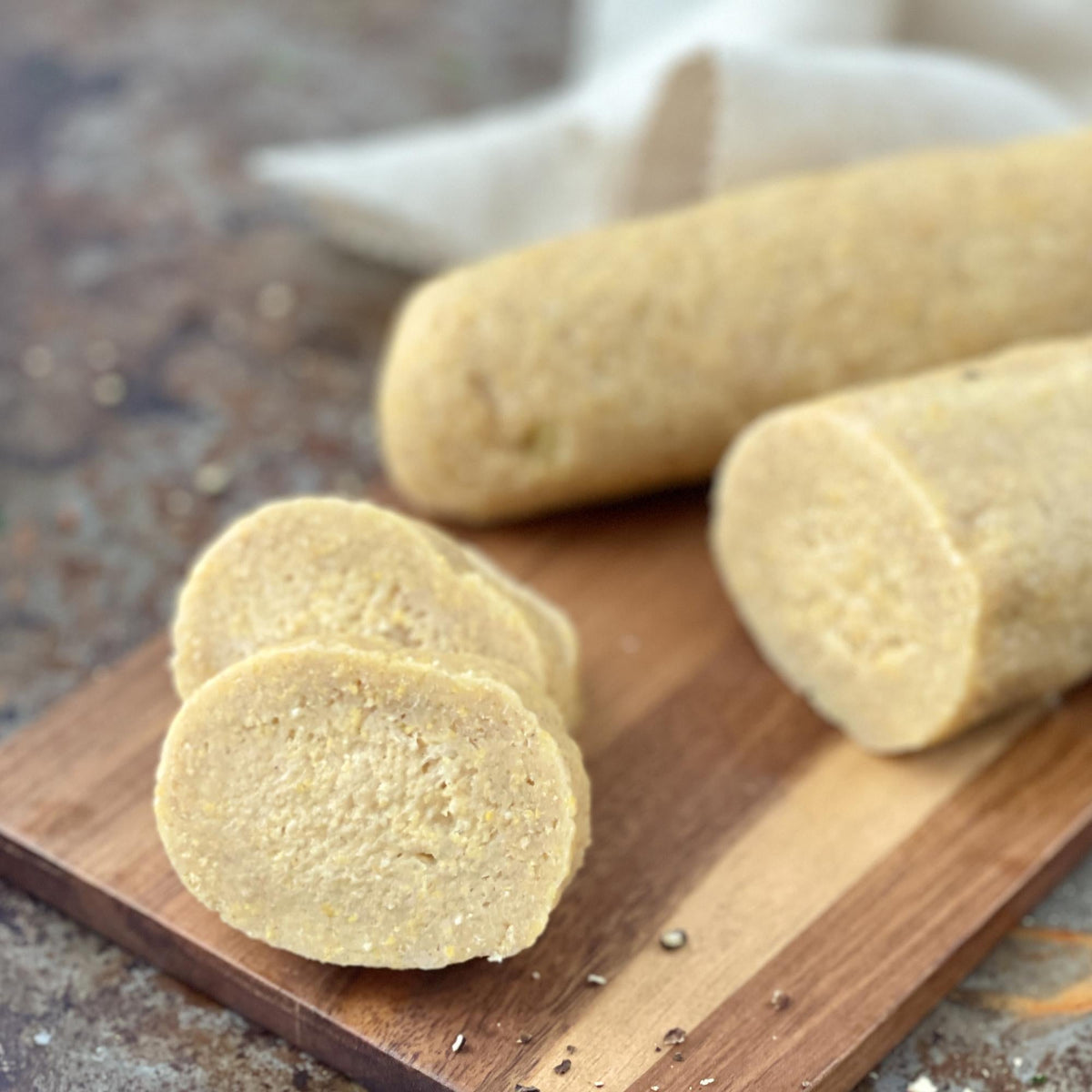 Aardappelknoedels met polenta