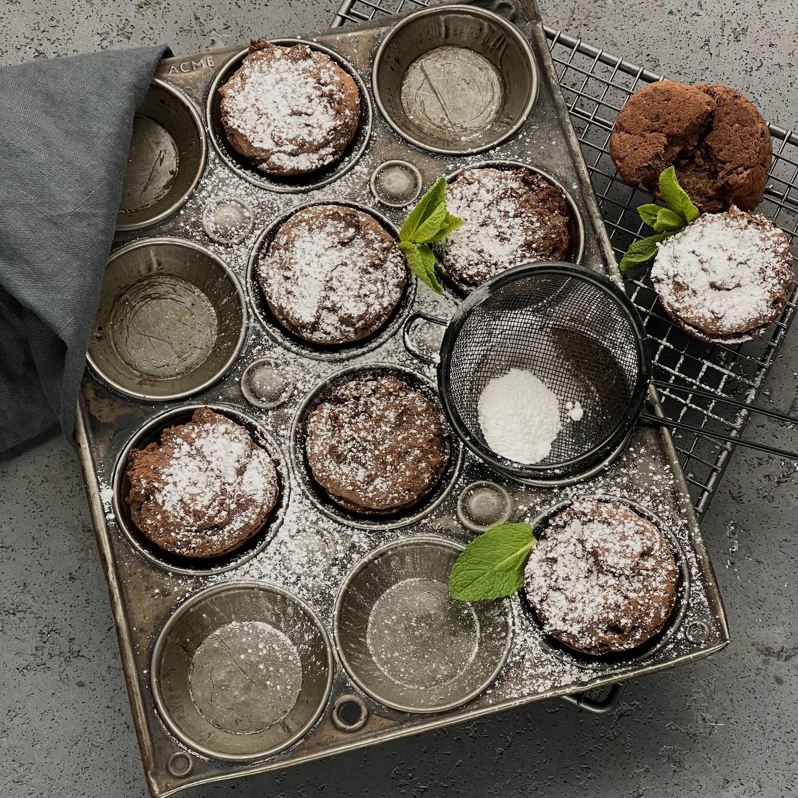 Muffins van bonen