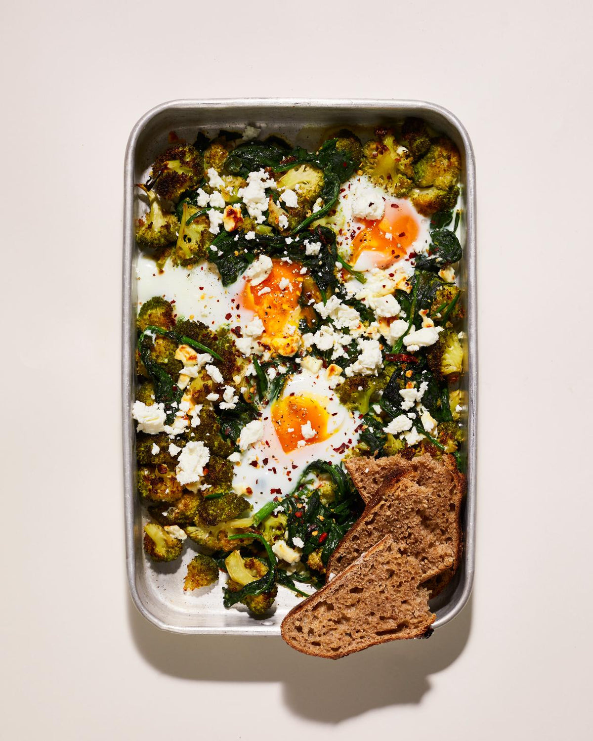 Hash met broccoli