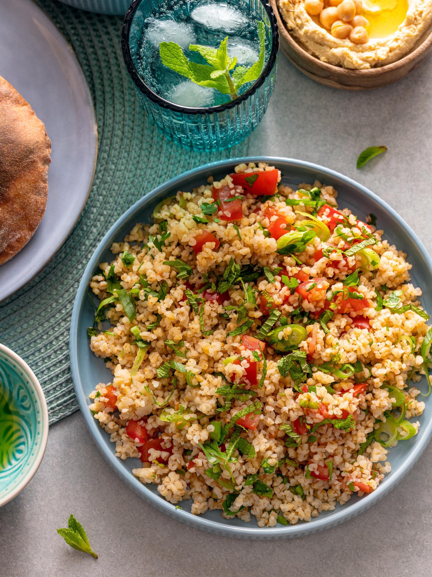 Bulgursalade uit het Midden-Oosten