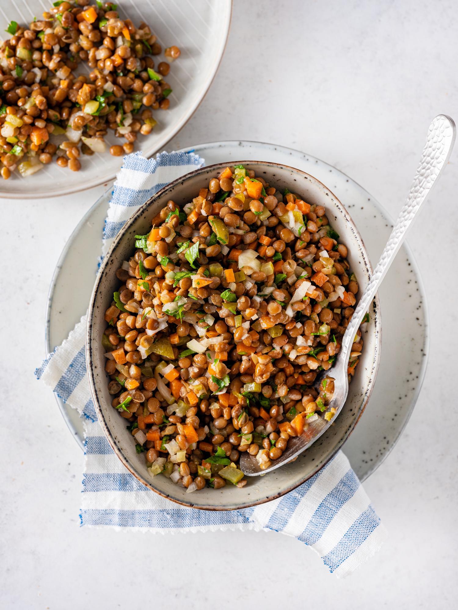 Linzensalade