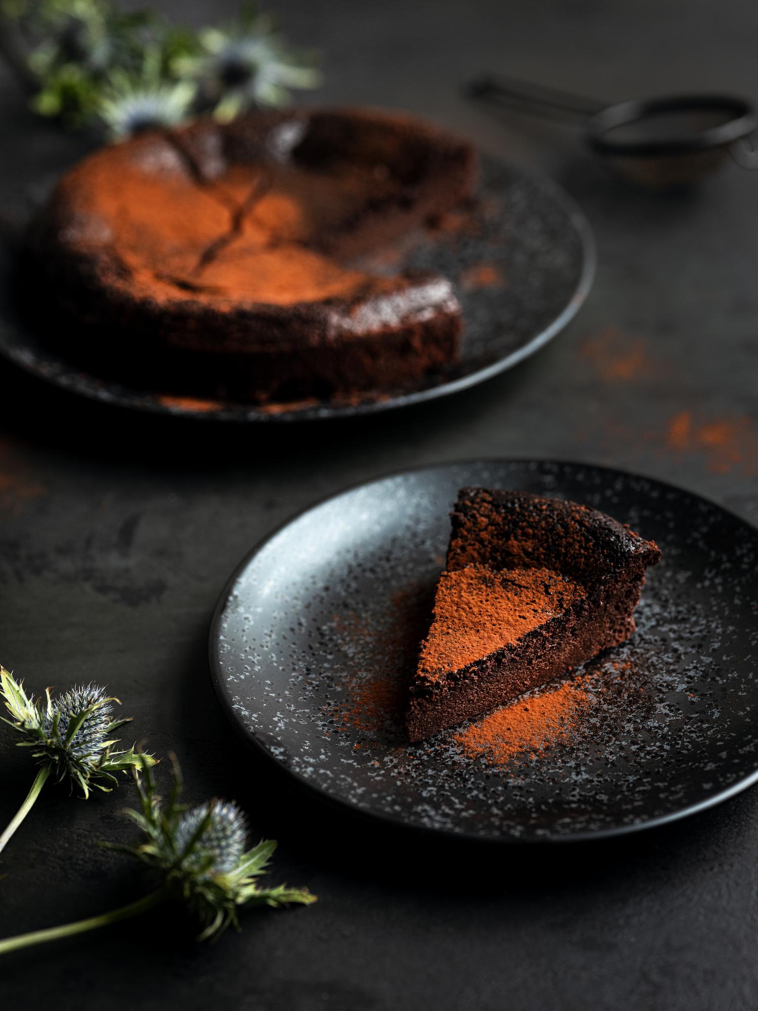 Chocoladetaart zonder bloem
