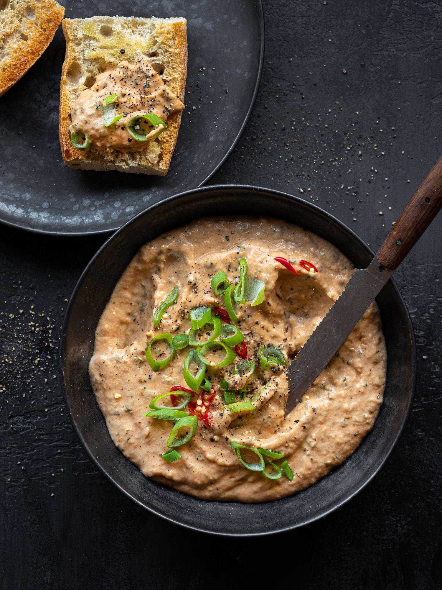 Courgettespread voor toastjes