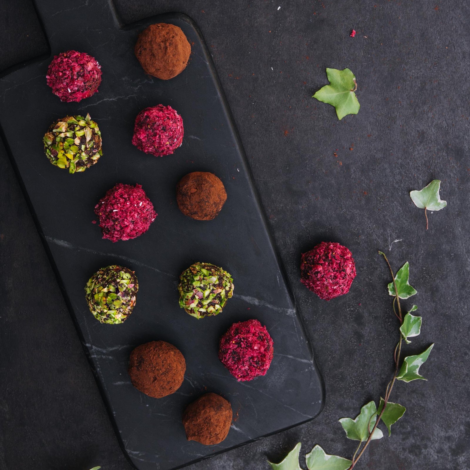 Dadelbollen met pistachenoten