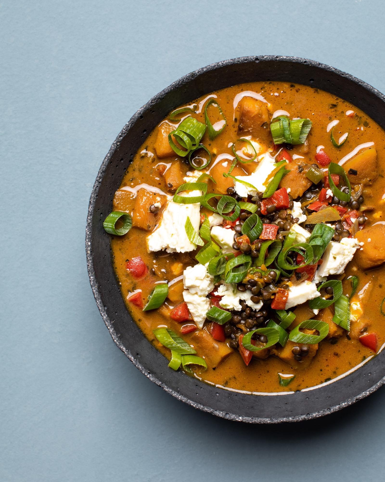 Pompoensoep met kokosmelk