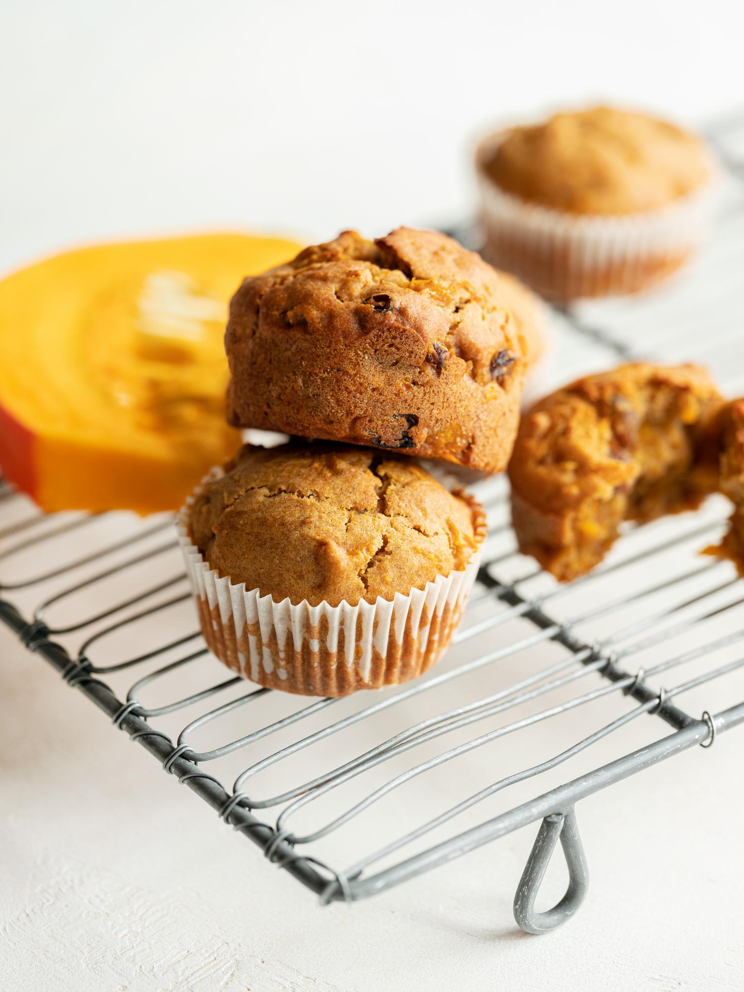 Pompoenenmuffins