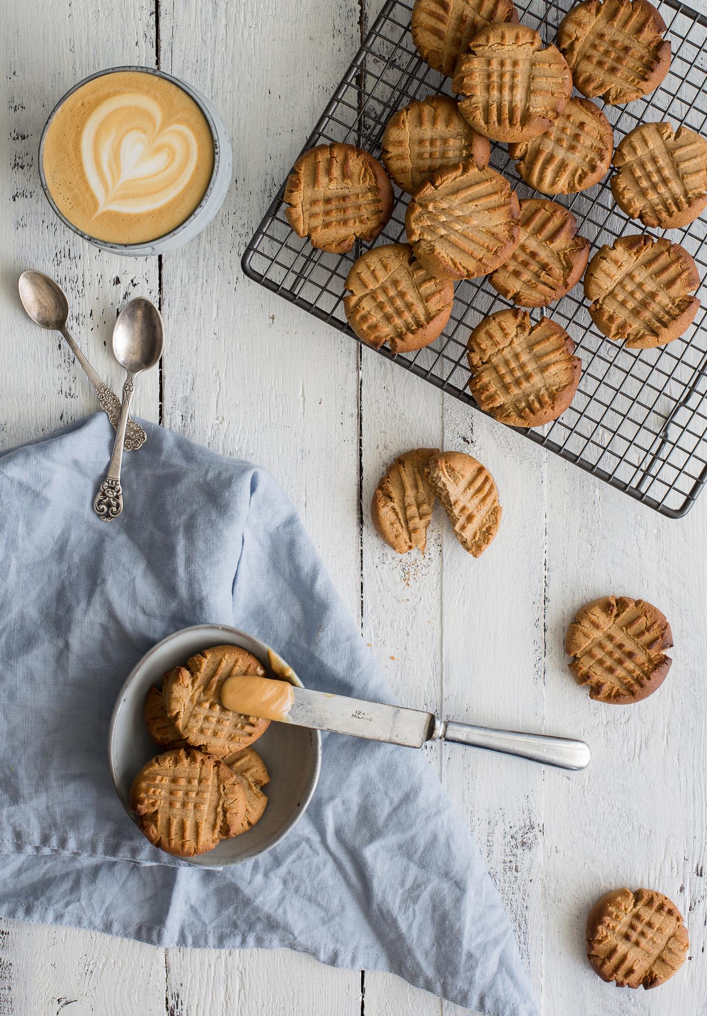 Koekjes met pindakaas