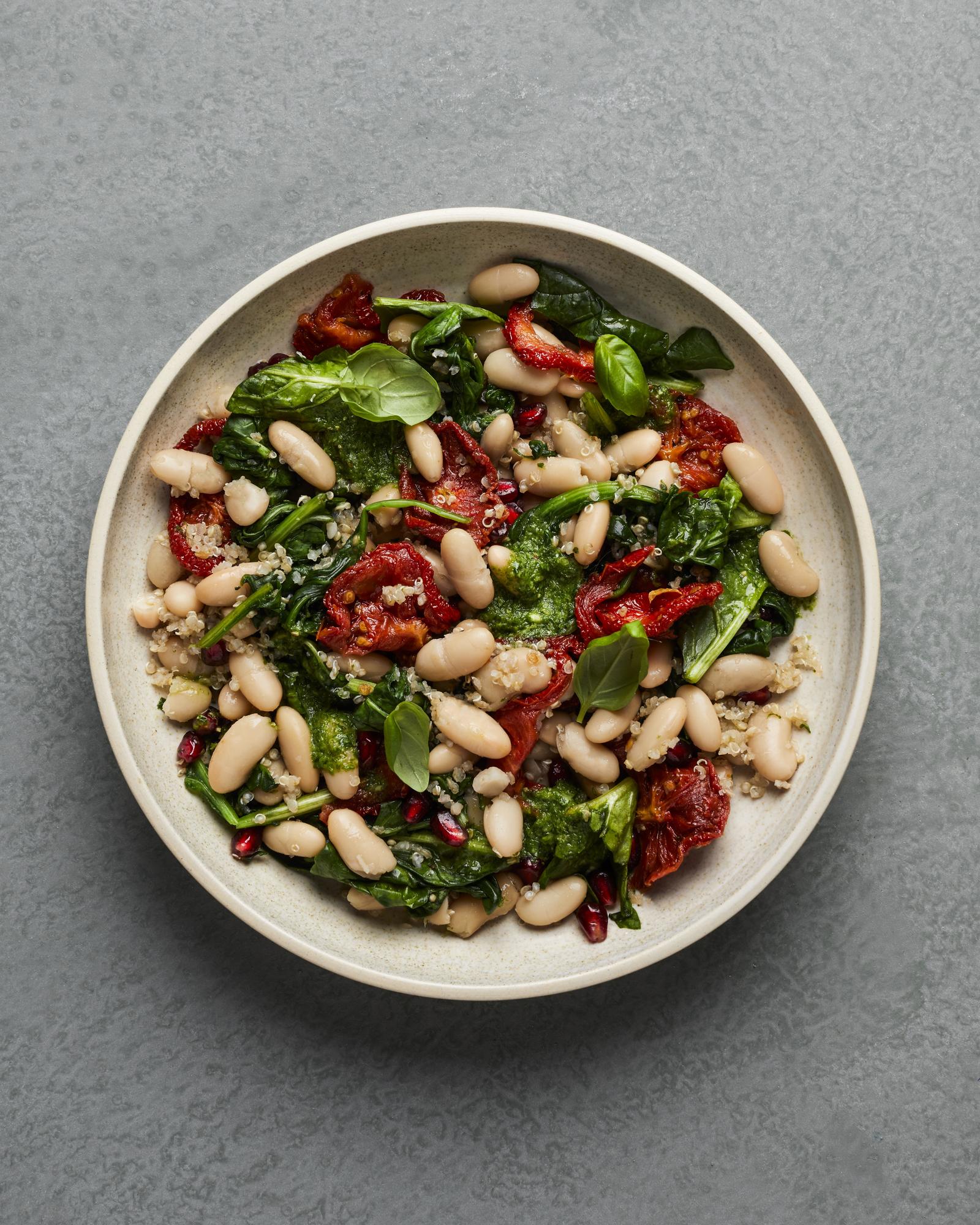 Bonenssalade met quinoa
