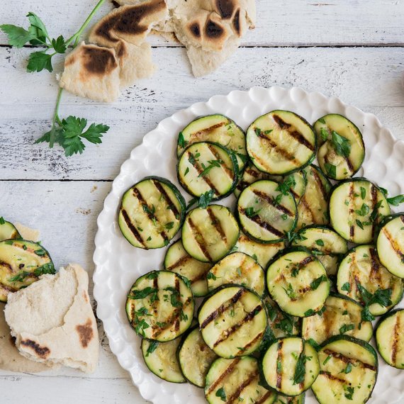 Gegrilde courgette