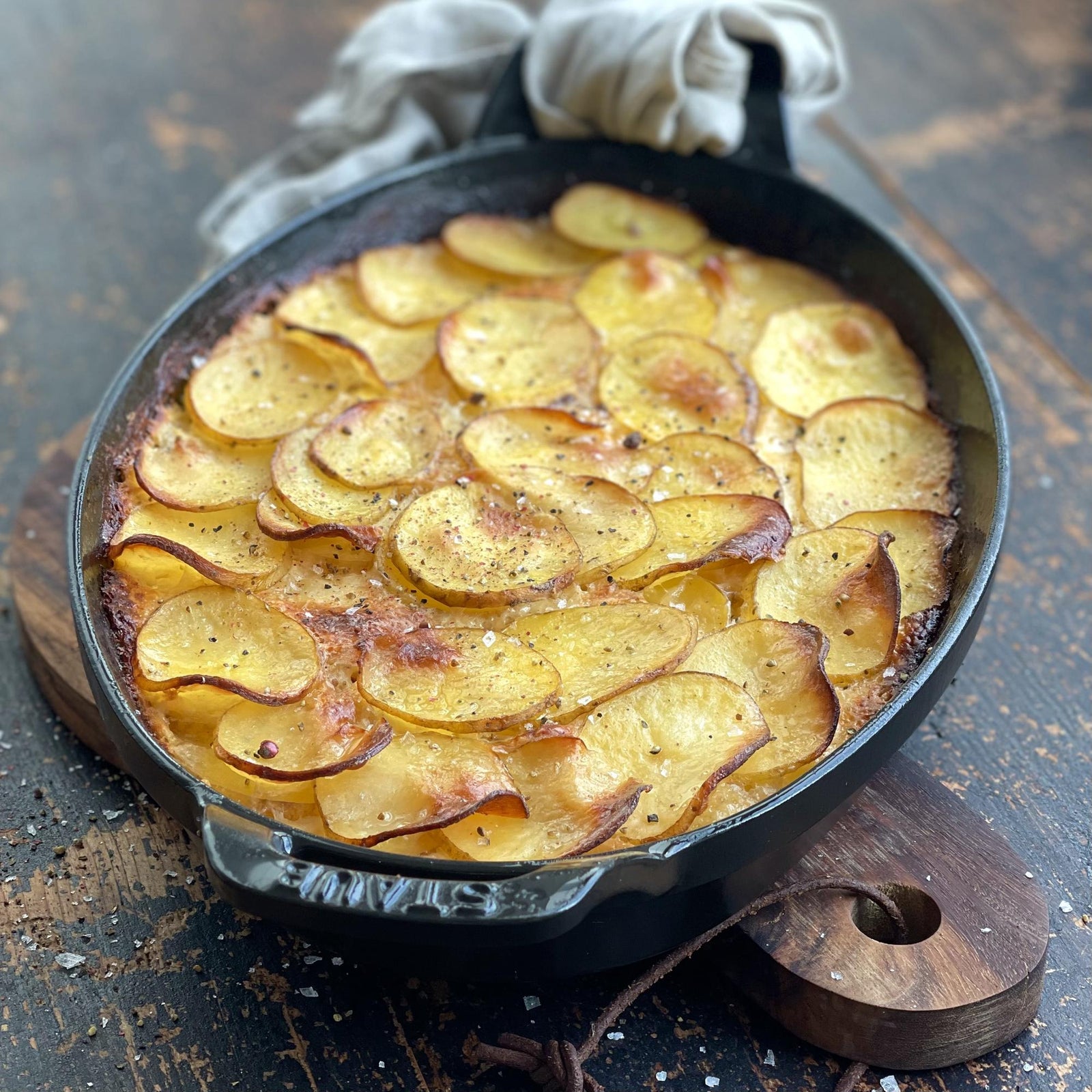 Gegratineerde aardappelen