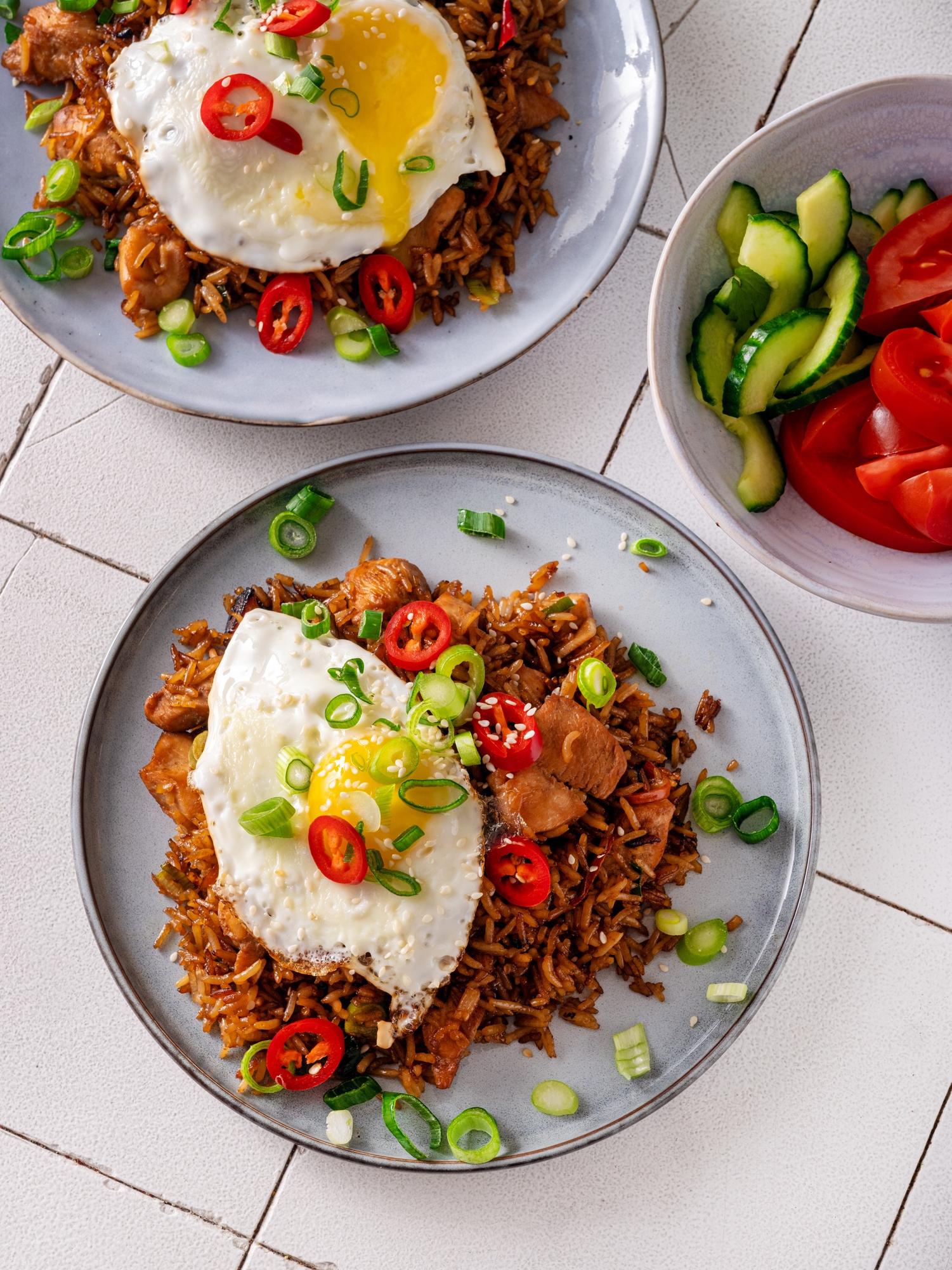 Indonesische nasi goreng