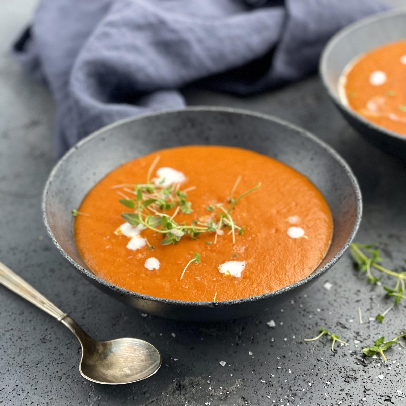 Tomatensoep met gember