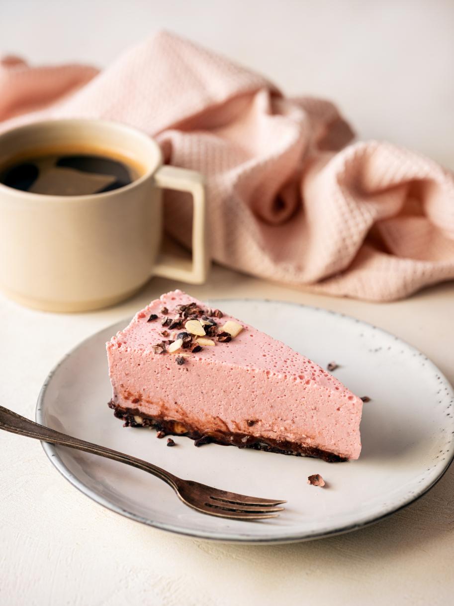 Aardbeiencheesecake