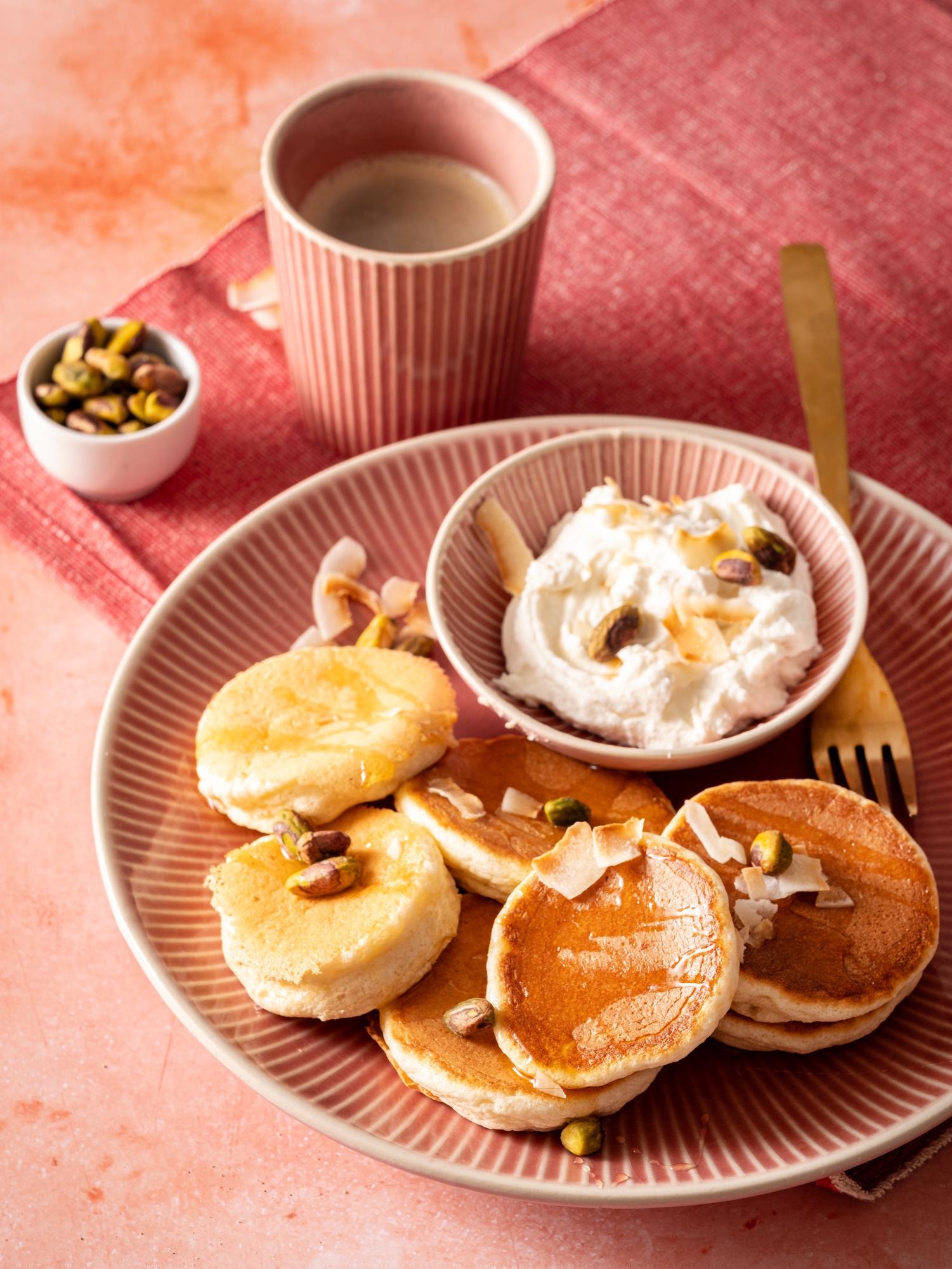 Japanse luchtige pannenkoekjes