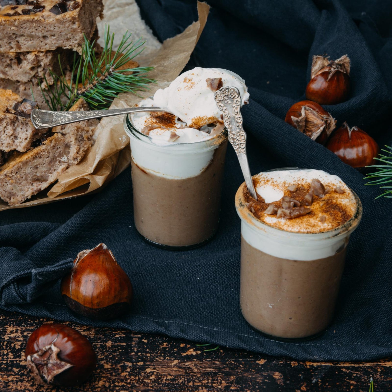 Kastanjepudding