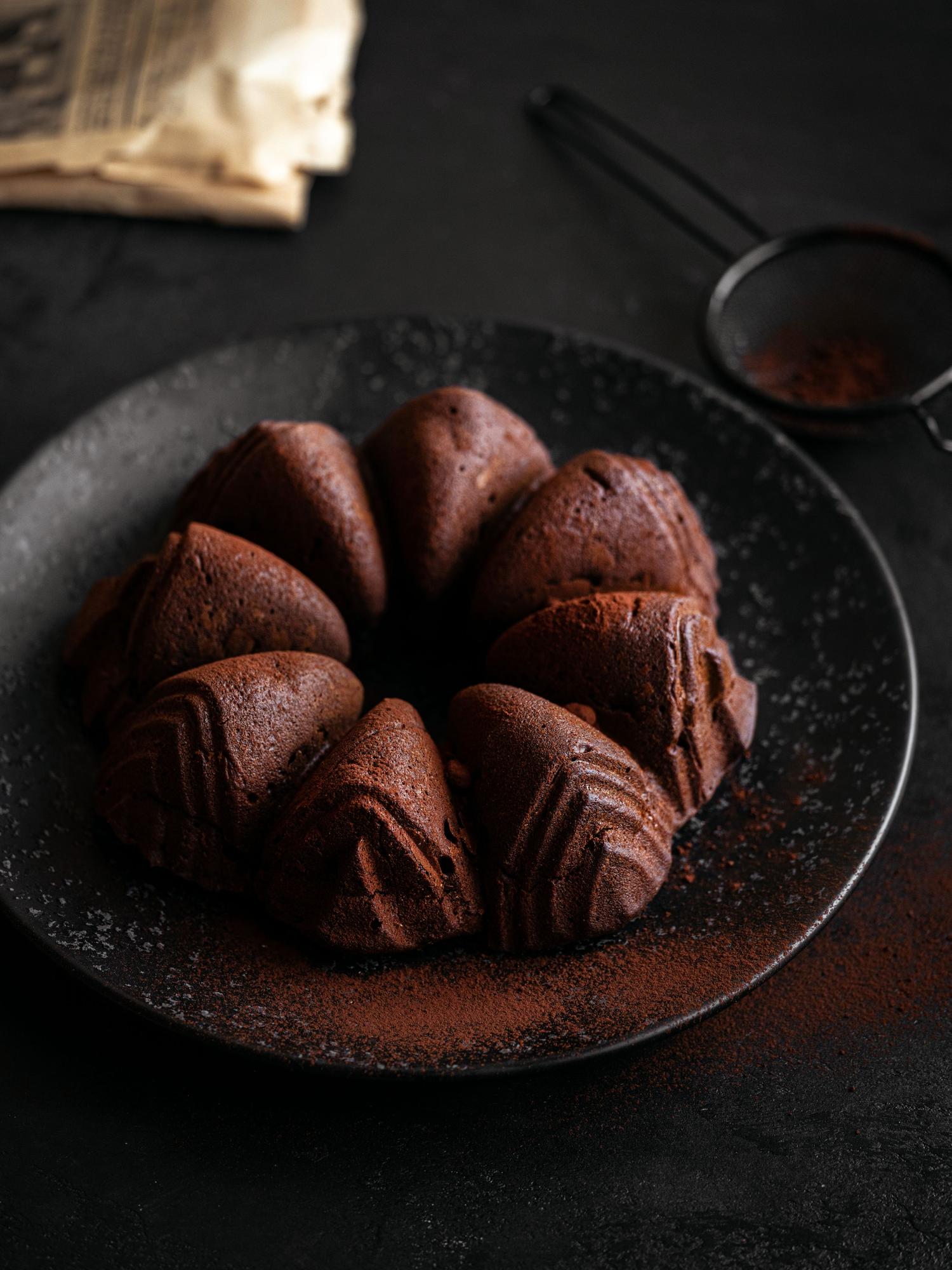 Kefir-tulband met cacao