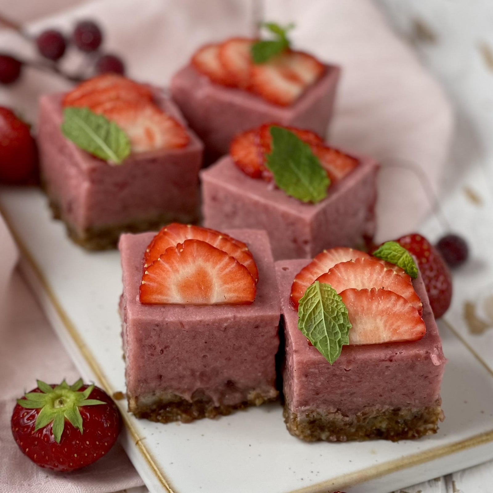 Aardbeientaartje