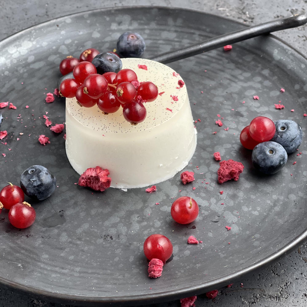 Panna cotta van kokosmelk