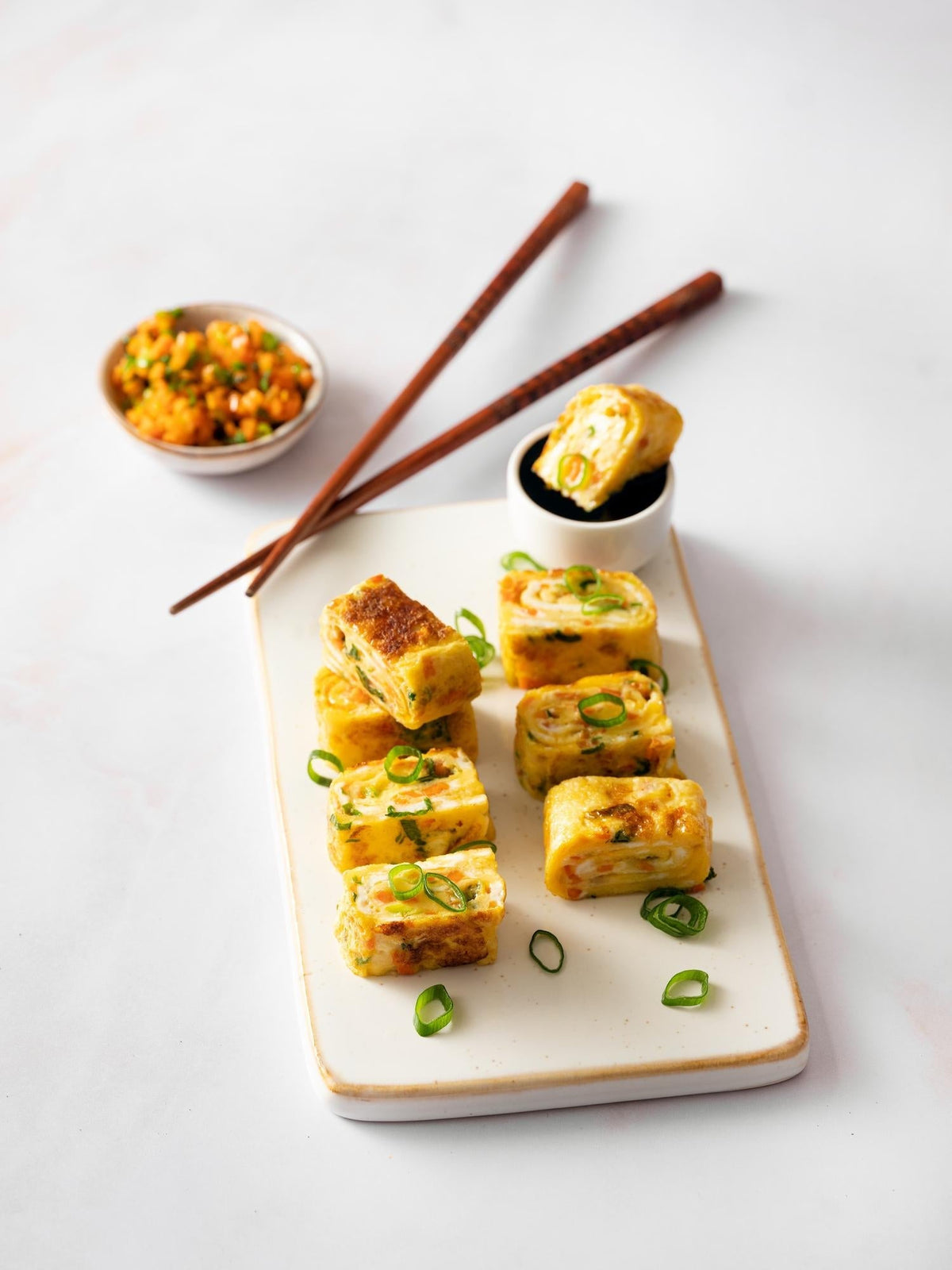 Koreaanse gerolde omelet