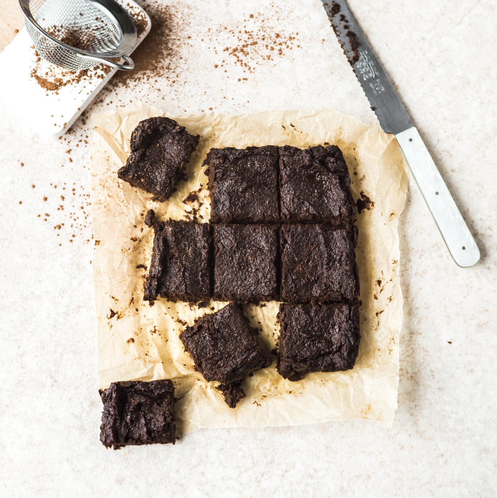 Pompoen-brownies van 5 ingrediënten