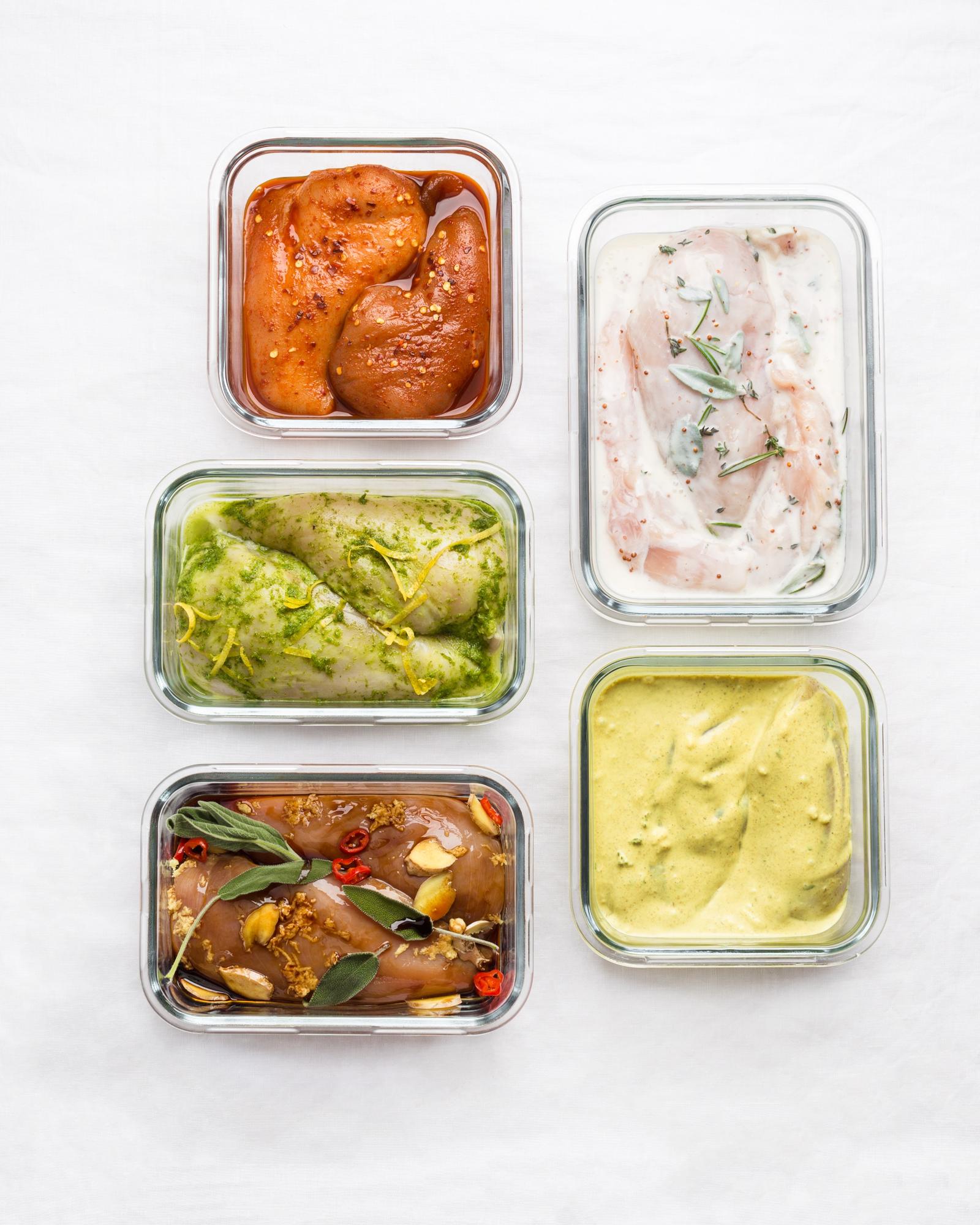 Kip in kruidenmarinade met karnemelk