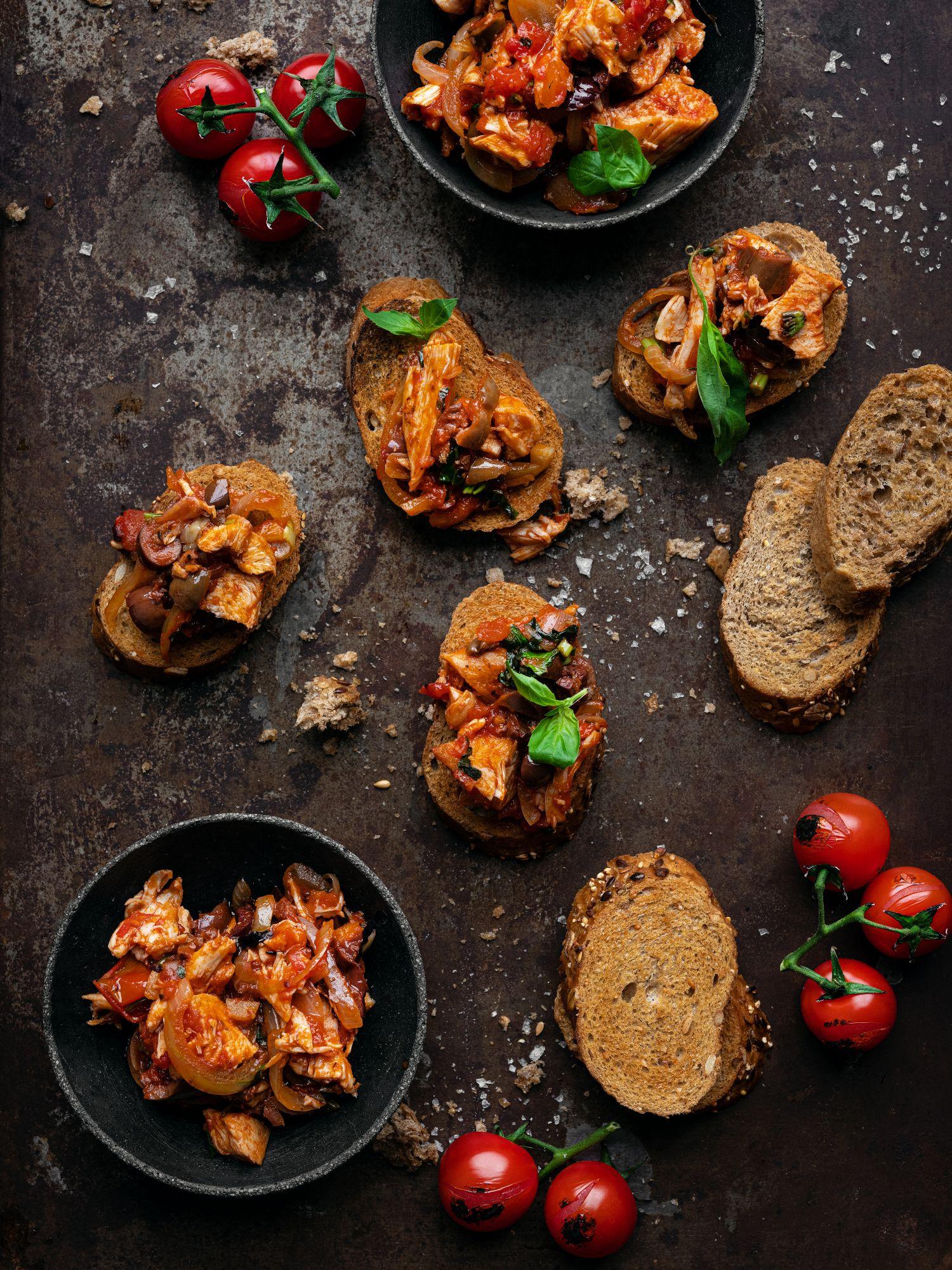 Kip bruschetta