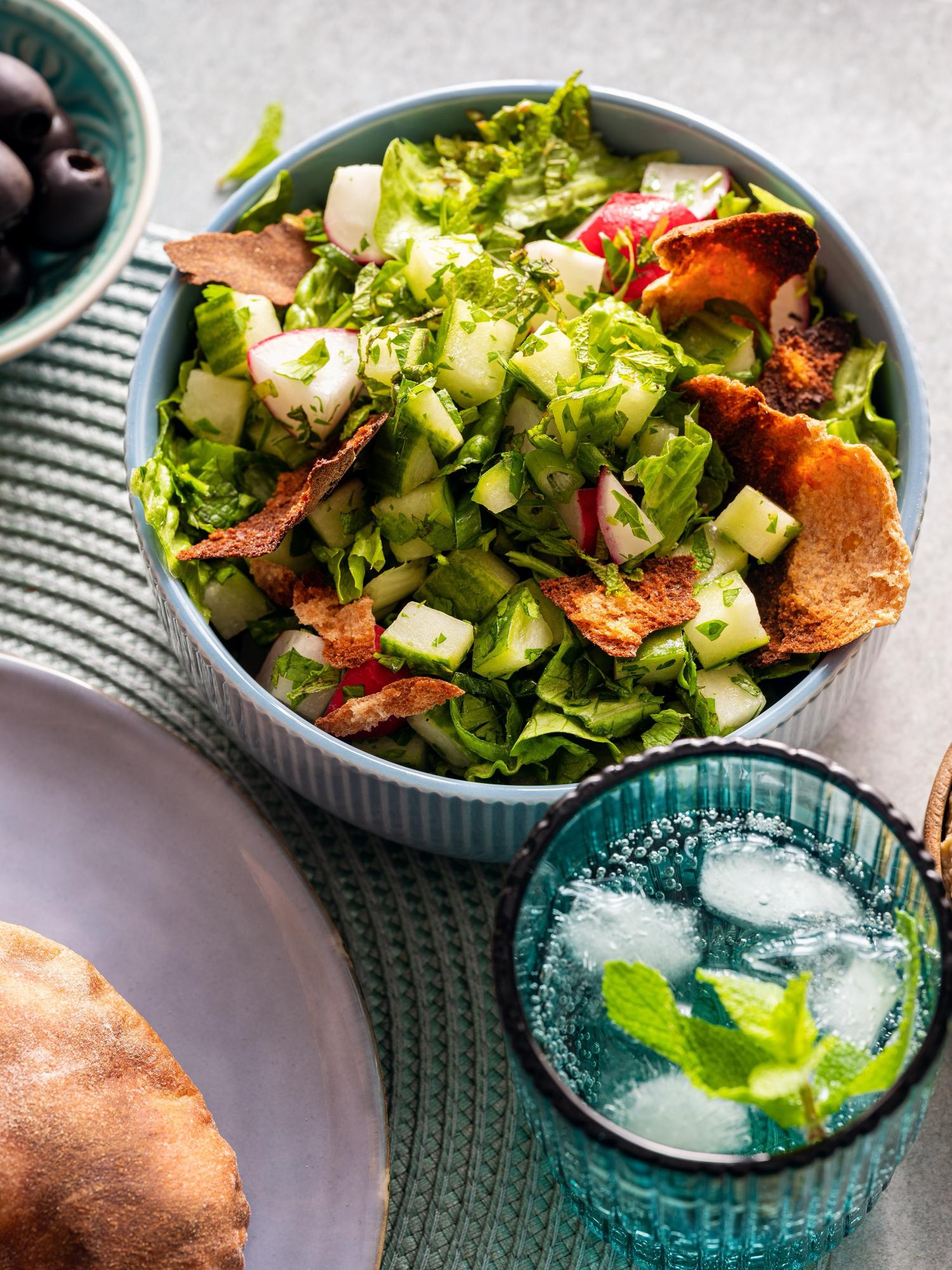 Libanese groentesalade