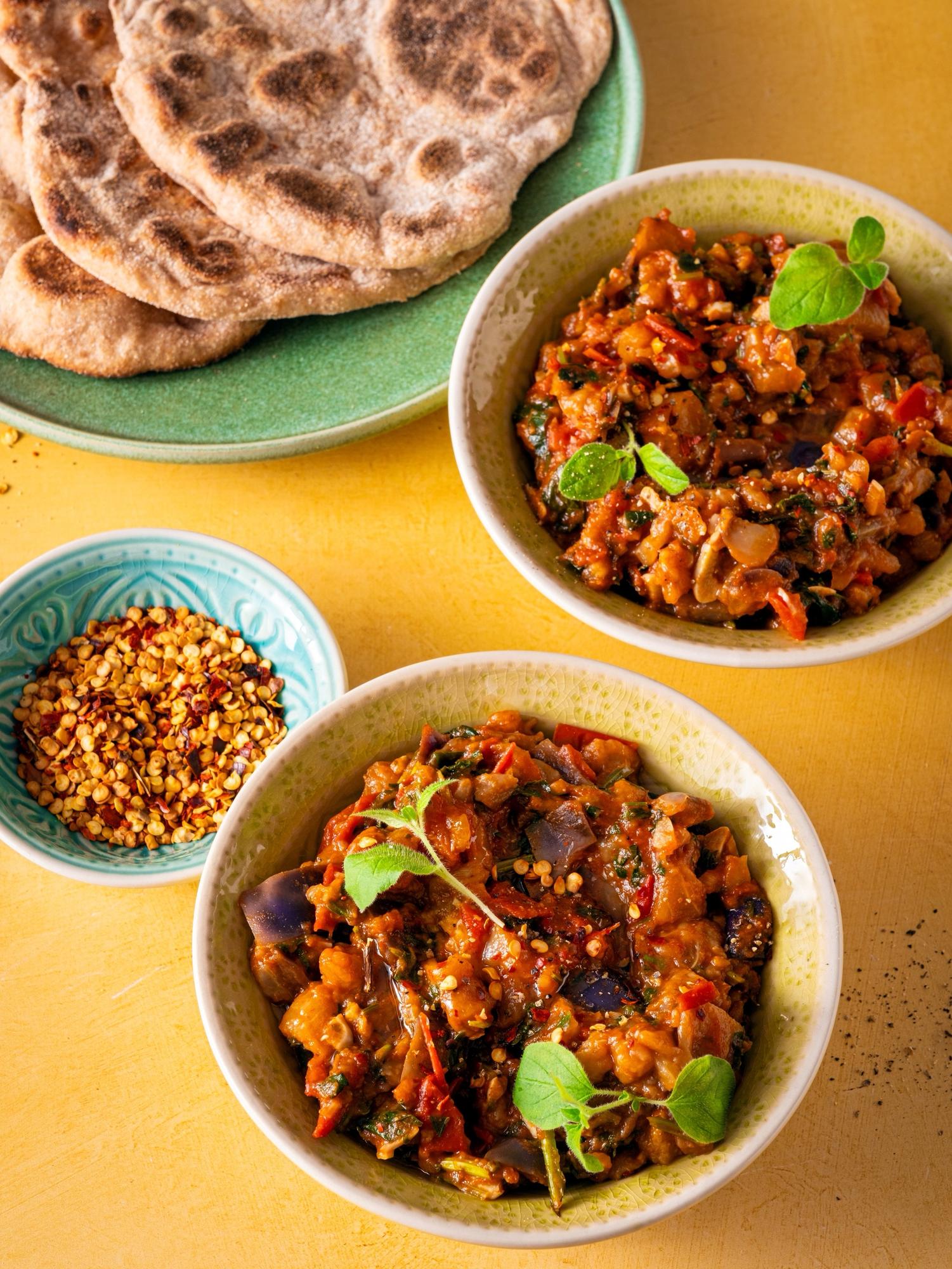 Marokkaanse auberginesalade