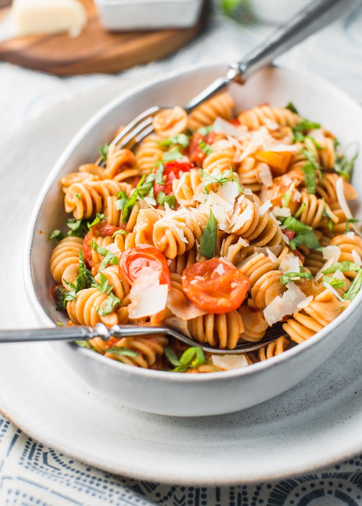 Pasta met tomaten