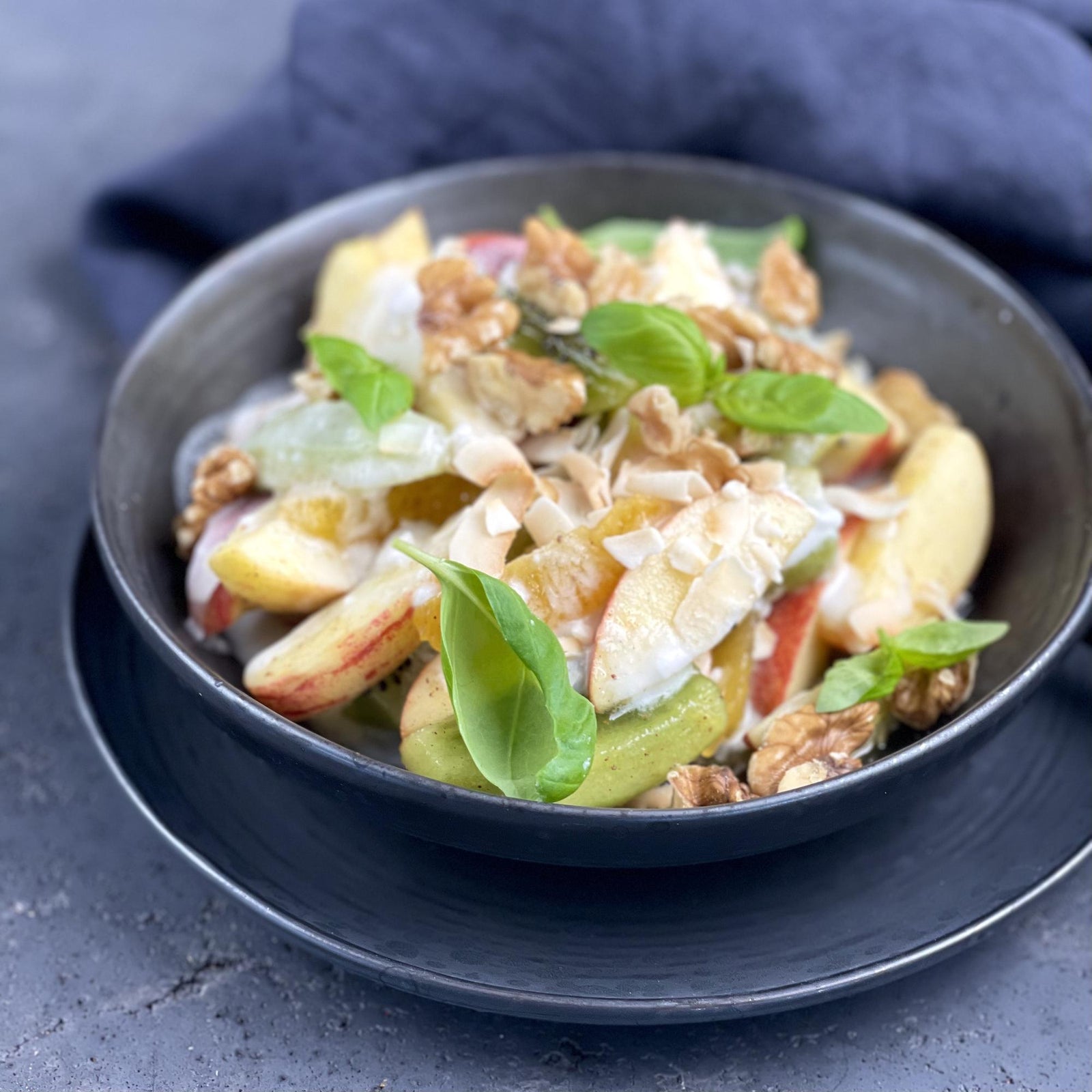 Fruitsalade met kokos