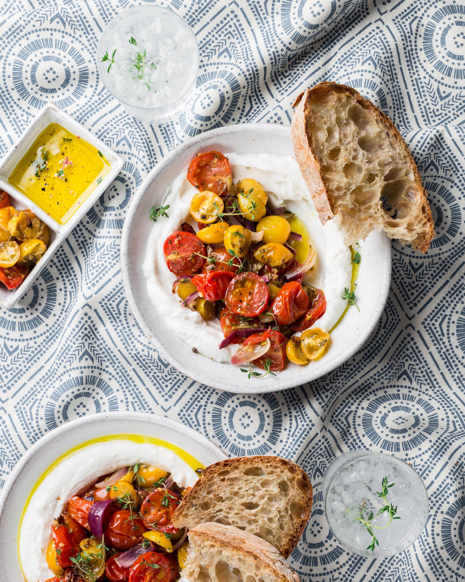 Tomaten met ricotta