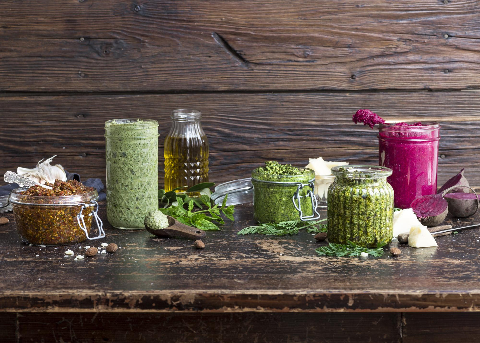 Pesto van wortelloof