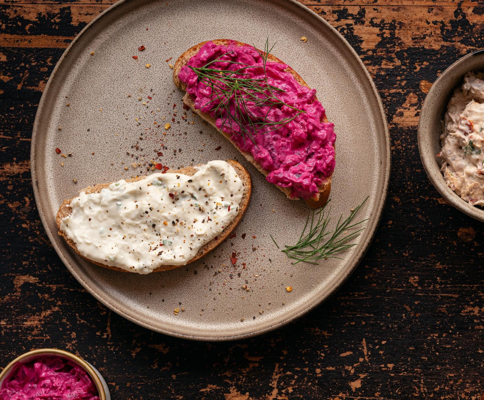 Spread van rode biet