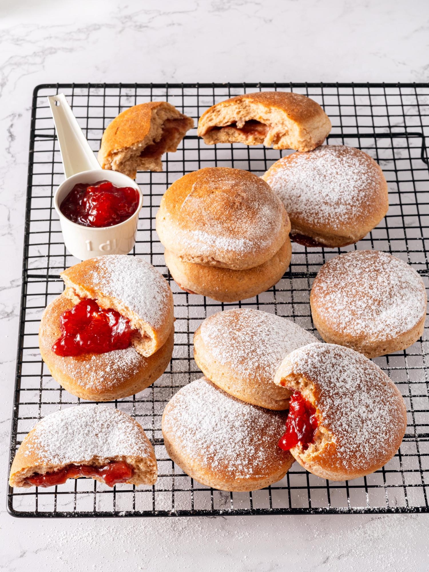 Oostenrijkse donuts (Krapfen)
