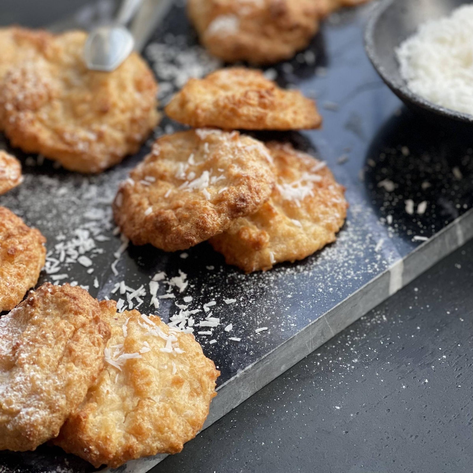 Rijst-kokoskoekjes
