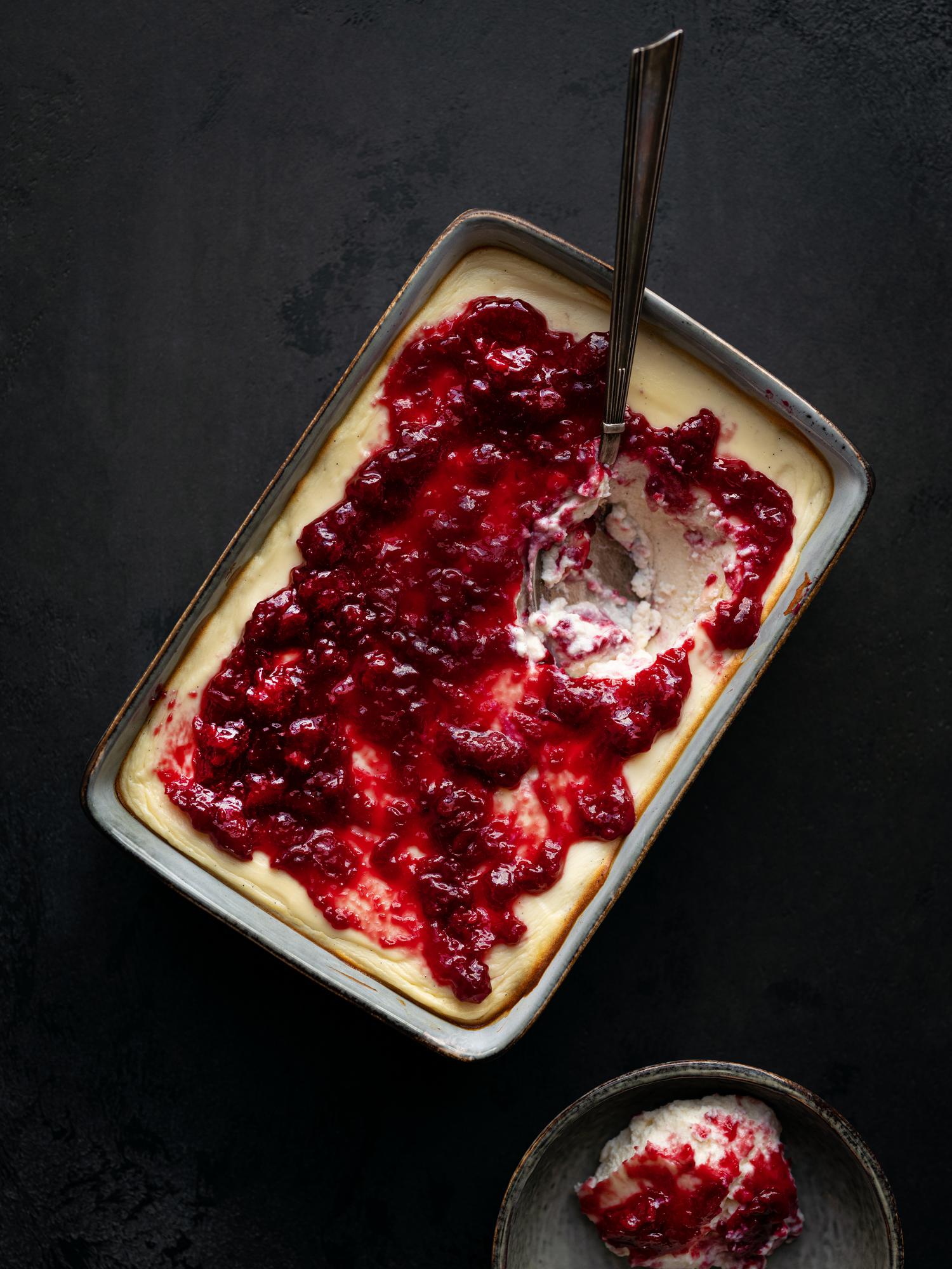 Ricotta cheesecake
