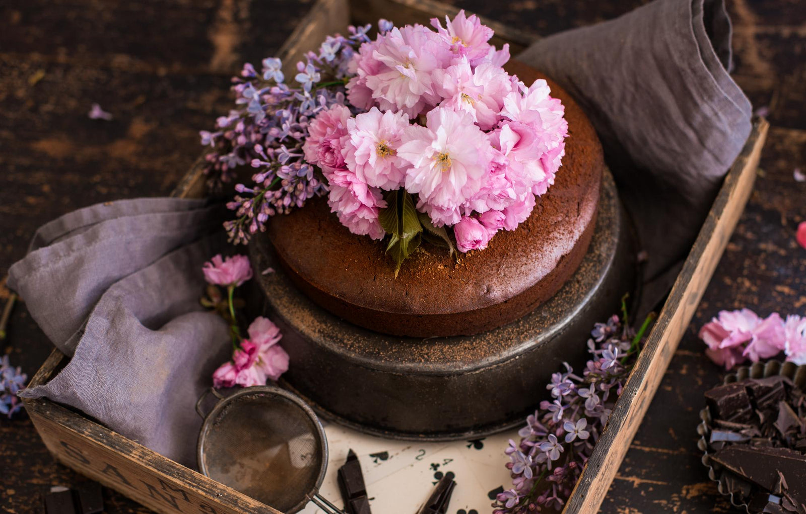 Chocoladetaart met chili