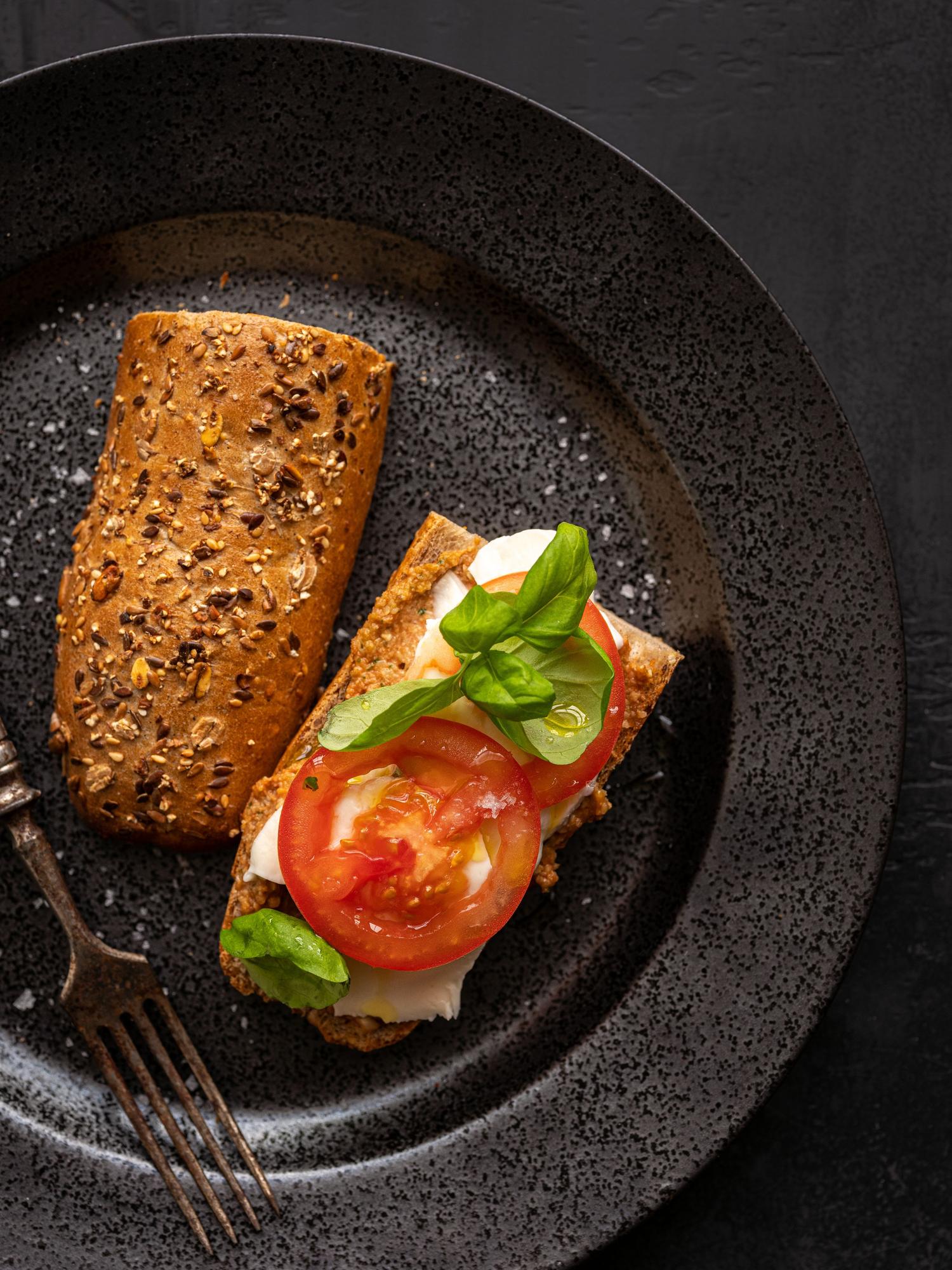 Sandwich met Siciliaanse pesto
