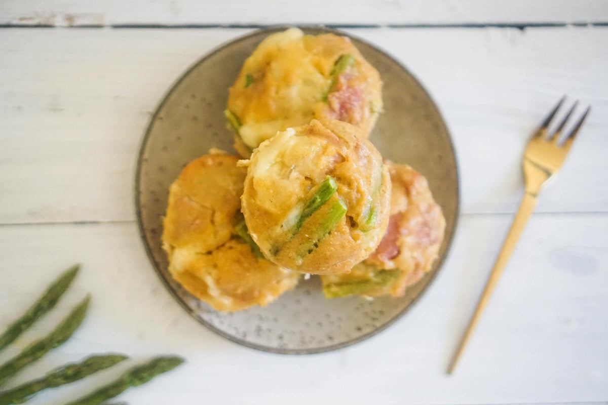 Asperge muffins