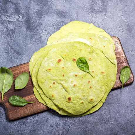 spinazie tortilla's