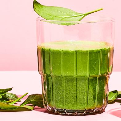Sap van bleekselderij en groen appel